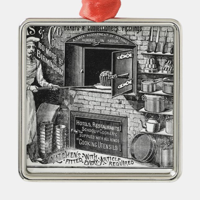 Adorno Metálico Anuncio para Lomas y el Co. (Frente)