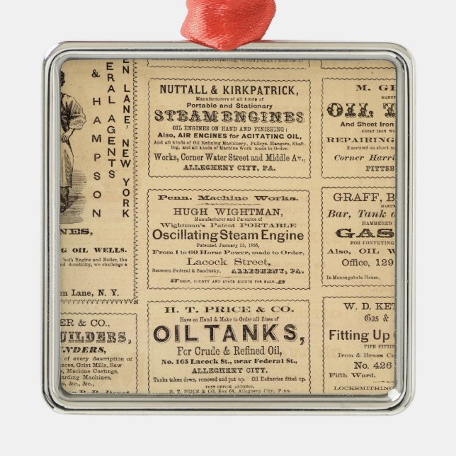 Adorno Metálico Anuncios (Frente)