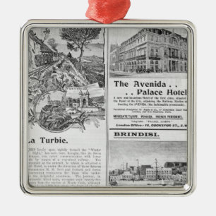 Adorno Metálico Anuncios para el restaurante de Turbie del La,