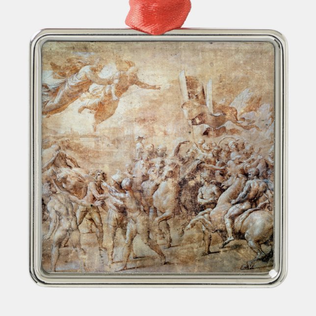 Adorno Metálico Aparición de San Pedro y San Pablo (Frente)