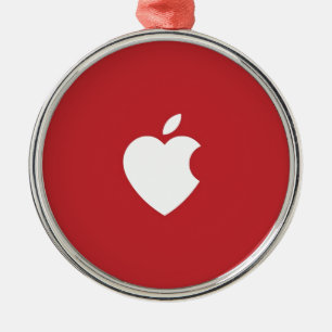 Adorno Metálico Apple ama