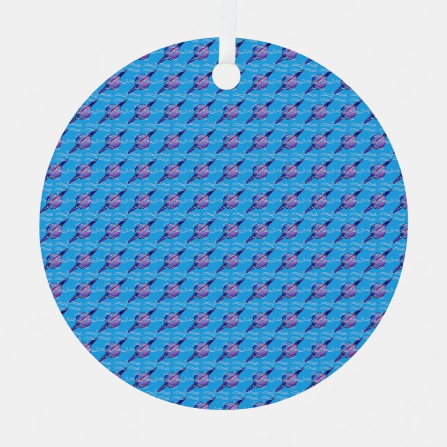 Adorno Metálico Aquarius (Anverso)