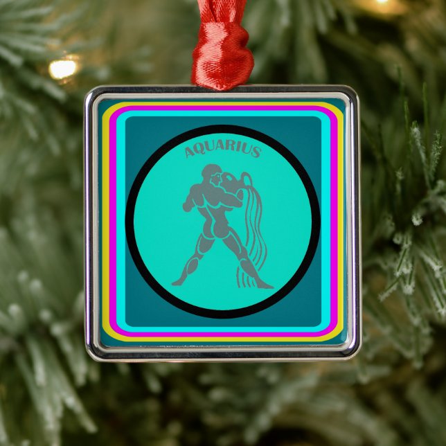 Adorno Metálico Aquarius Ornament (Árbol)