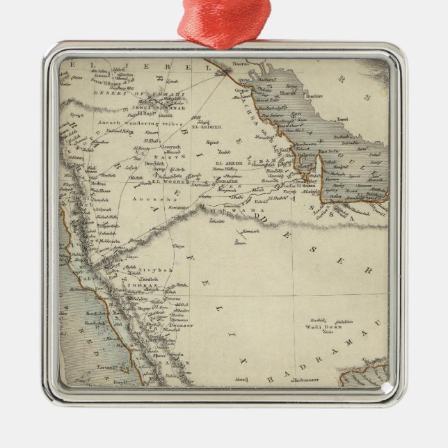 Adorno Metálico Arabia (Frente)