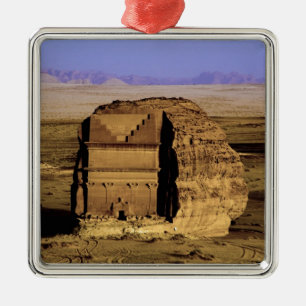 Adorno Metálico Arabia Saudita, sitio de Madain Saleh, antiguo