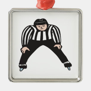 Adorno Metálico Árbitro del hockey