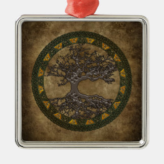 Adorno Metálico Árbol celta de la vida