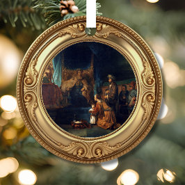 Adorno Metálico Árbol de Adviento del Antiguo Testamento de Samuel