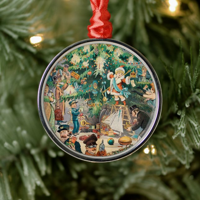 Adorno Metálico Árbol de Navidad (1902) (Árbol)