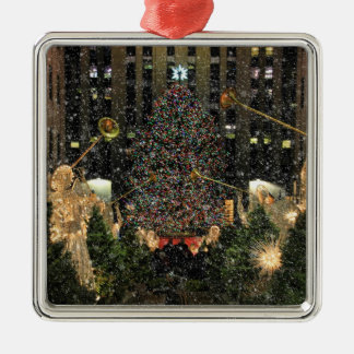 Adorno Metálico Árbol de Navidad del Centro Rockefeller, Ángeles, 