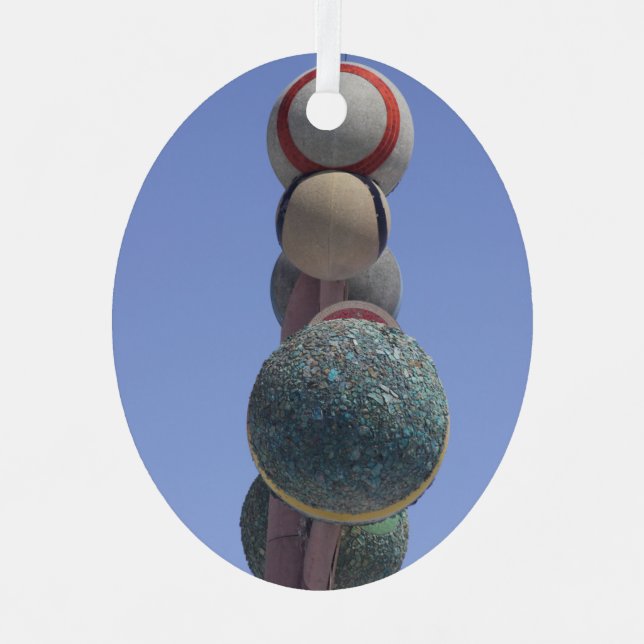 Adorno Metálico Árbol de Utah (Anverso)