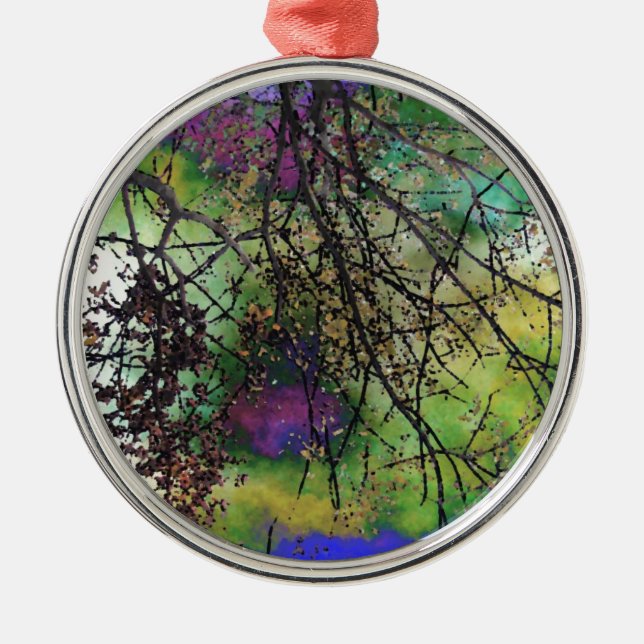 Adorno Metálico Árboles (Frente)