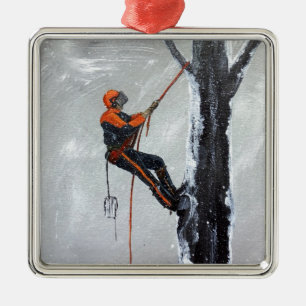 Adorno Metálico Arborist Long Haul Husqvarna