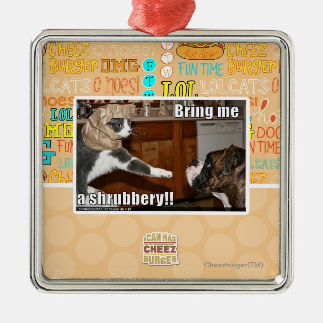 Adorno Metálico Arbustos (Frente)