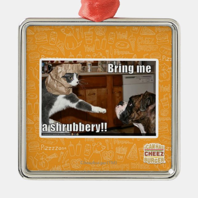 Adorno Metálico Arbustos (Frente)