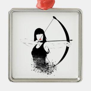 Adorno Metálico Archer femenino