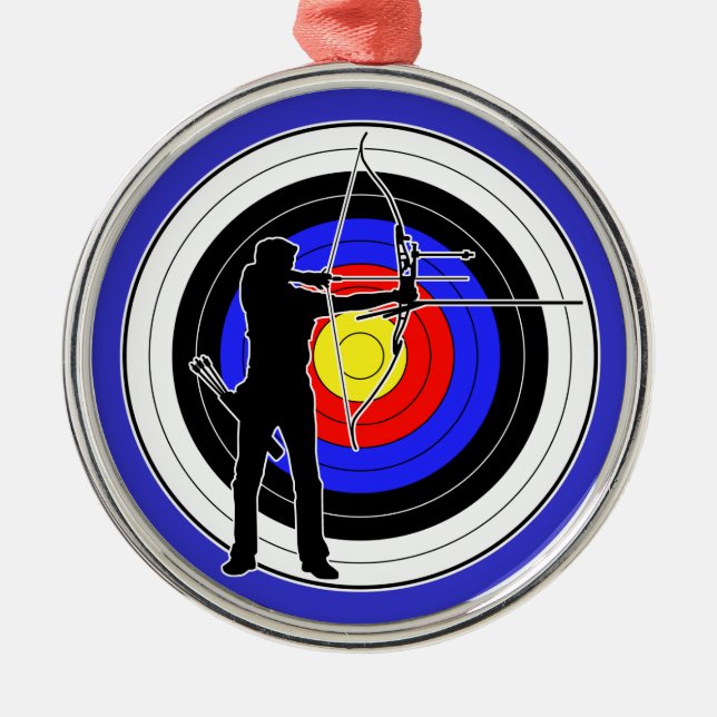 Adorno Metálico Archery & target 01 (Frente)