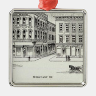 Adorno Metálico Arcilla y Washington del lado oeste de Montgomery