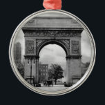 Adorno Metálico Arco cuadrado de Washington<br><div class="desc">Imagen maravillosa de la antigüedad del arco cuadrado de Washington</div>