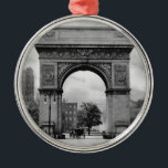 Adorno Metálico Arco cuadrado de Washington<br><div class="desc">Imagen maravillosa de la antigüedad del arco cuadrado de Washington</div>