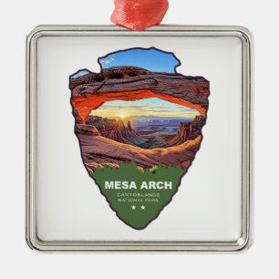 Adorno Metálico Arco Mesa Parque Nacional Canyonlands Punta de Fle