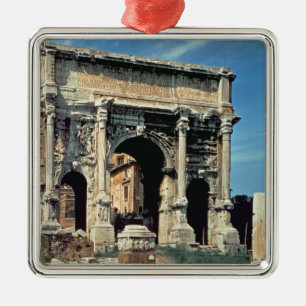 Adorno Metálico Arco triunfal de Septimius Severus, dedicado