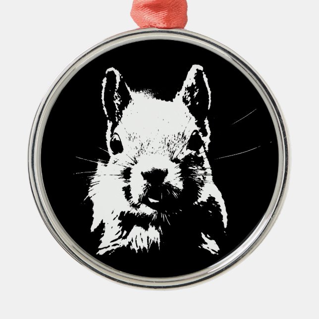 Adorno Metálico Ardilla (Frente)