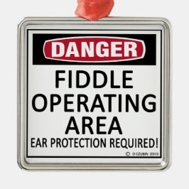 Adorno Metálico Área de funcionamiento de Fiddle