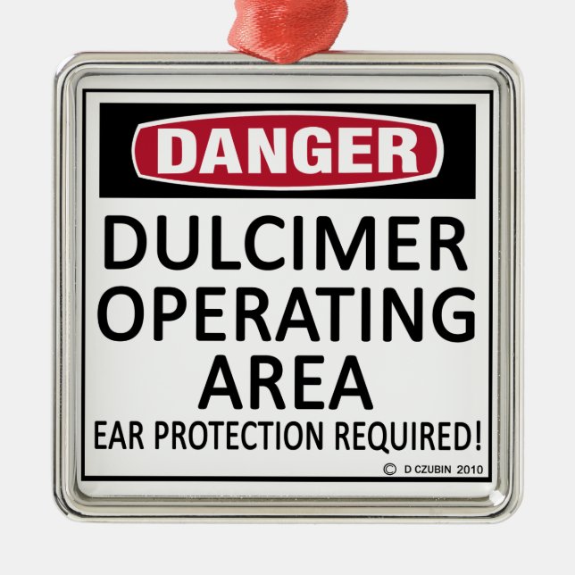 Adorno Metálico Área de operación Dulcimer (Frente)