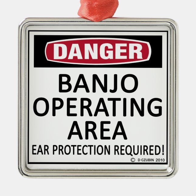 Adorno Metálico Área de operaciones de Banjo (Frente)