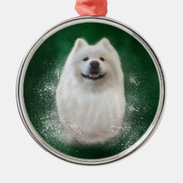 Adorno Metálico Ari los Samoyed