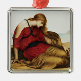 Adorno Metálico Ariadne en Naxos (Mito griego clásico)