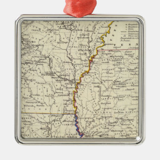 Adorno Metálico Arkansas, Luisiana y Mississippi