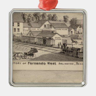 Adorno Metálico Arlington Vermont