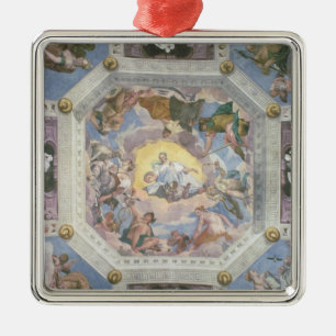 Adorno Metálico Armonía universal, o amor divino, del ceilin