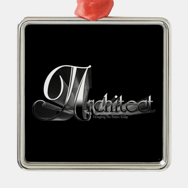 Adorno Metálico Arquitecto (Frente)