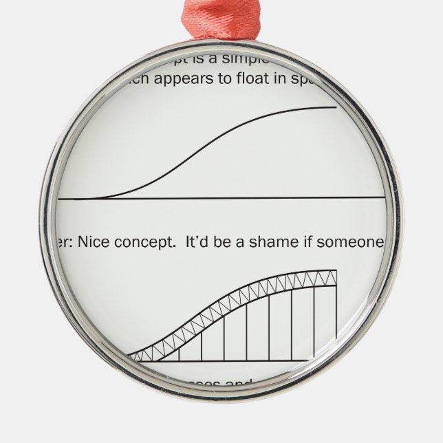 Adorno Metálico Arquitecto vs Ingeniero (Frente)