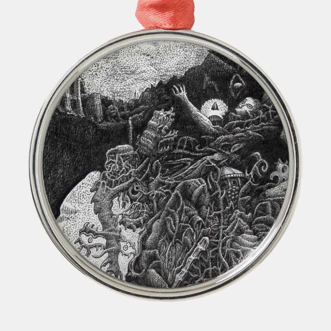 Adorno Metálico Arriba y abajo por Brian Benson (Frente)