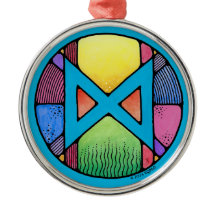 Art Nouveau Dagaz Runa del Despertar