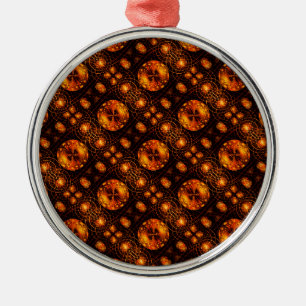 Adorno Metálico Arte abstracto elegante boho moderno dorado Patrón