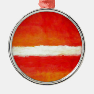 Adorno Metálico Arte abstracto moderno - estilo Rothko
