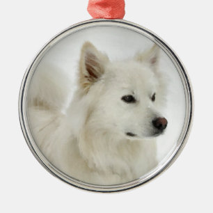 Adorno Metálico Arte americano del perro esquimal