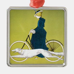 Adorno Metálico Arte antiguo modernista, Victoria Fahrrad Werke, R