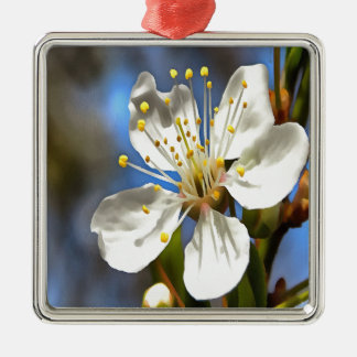 Adorno Metálico Arte botánico Plum Blossom