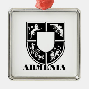 Adorno Metálico Arte contemporáneo del Escudo de armas estatal arm
