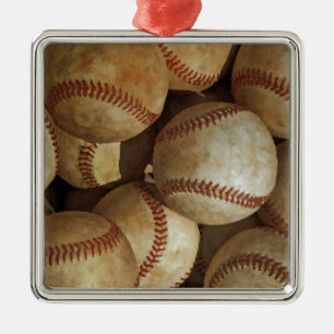 Adorno Metálico Arte de béisbol de moda
