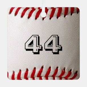 Adorno Metálico Arte de número de béisbol personalizado – Foto dep