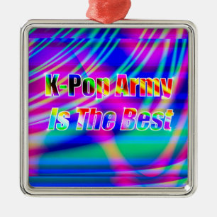 Adorno Metálico Arte K-Pop