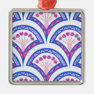 Adorno Metálico Arte Ornamental Vintage Elegante