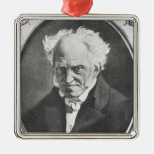 Adorno Metálico Arthur Schopenhauer